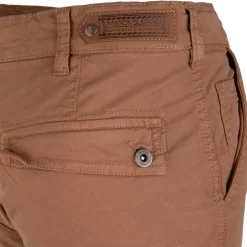 BLAGGIO Pantalon cargo slim talina Homme MARRON Online