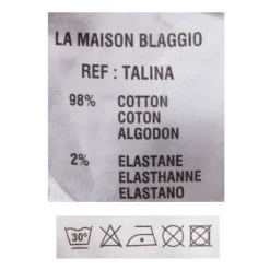 BLAGGIO Pantalon cargo slim talina Homme MARRON Online