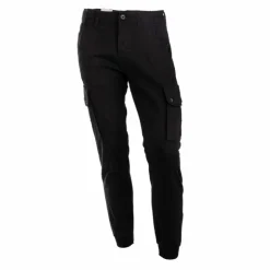 JACK & JONES Pantalon cargo uni coton stretch Homme Outlet