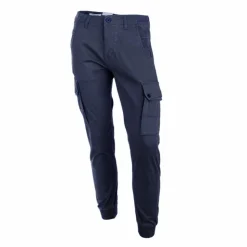 JACK & JONES Pantalon cargo uni coton stretch Homme Outlet