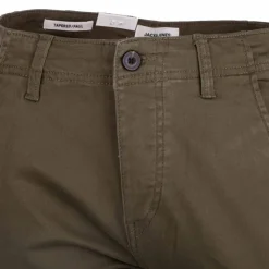 JACK & JONES Pantalon cargo uni coton stretch Homme Outlet