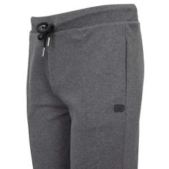 CERRUTI Pantalon carotte jogging chiné coton pianissimo Homme GRIS FONCE Outlet
