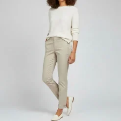 ONLY Pantalon chino Femme BEIGE Sale
