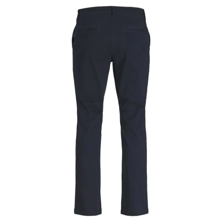 JACK & JONES Pantalon chino Bolton regular fit fermeture zippée Homme BLEU FONCE New