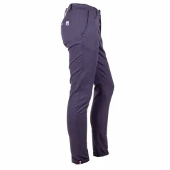 BLAGGIO Pantalon chino coton stretch revers fermeture éclair tenali Homme Outlet