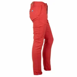 BLAGGIO Pantalon chino coton stretch revers fermeture éclair tenali Homme Outlet