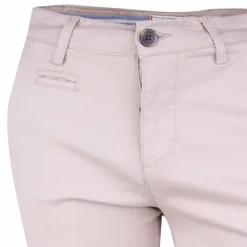 BLAGGIO Pantalon chino coton stretch revers fermeture éclair tenali Homme Outlet