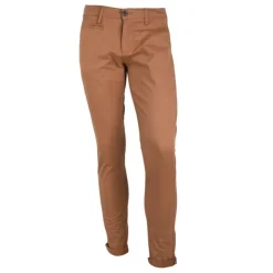 BLAGGIO Pantalon chino coton stretch revers fermeture éclair tenali Homme Outlet