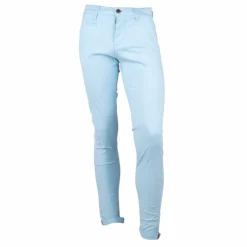 BLAGGIO Pantalon chino coton stretch revers fermeture éclair tenali Homme Outlet