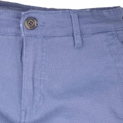 BLAGGIO Pantalon chino imprimé coton stretch tamar Homme BLEU CLAIR Outlet