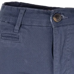 BLAGGIO Pantalon chino imprimé coton stretch tamar Homme BLEU FONCE Sale