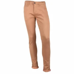 BLAGGIO Pantalon chino imprimé coton stretch tamar Homme ORANGE CLAIR Sale