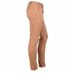 BLAGGIO Pantalon chino imprimé coton stretch tamar Homme ORANGE CLAIR Sale