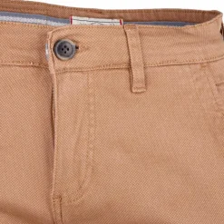 BLAGGIO Pantalon chino imprimé coton stretch tamar Homme ORANGE CLAIR Sale