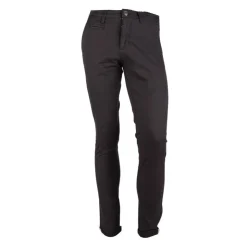 JUST EMPORIO Pantalon chino kewan doux cintré Homme NOIR Best