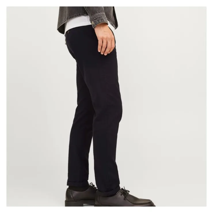 JACK & JONES Pantalon chino Marco slim fit Homme NOIR Hot
