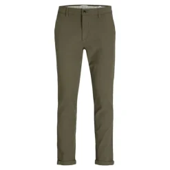JACK & JONES Pantalon chino Marco slim Homme KAKI Clearance