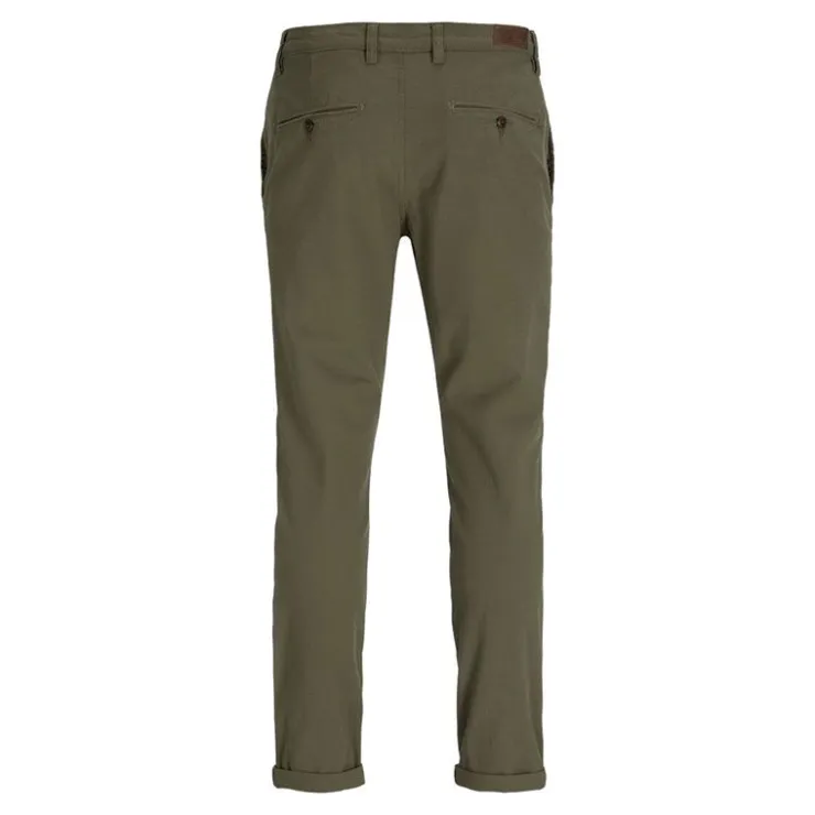 JACK & JONES Pantalon chino Marco slim Homme KAKI Clearance