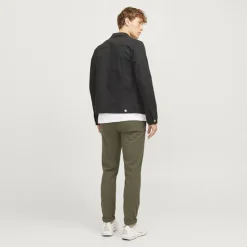 JACK & JONES Pantalon chino Marco slim Homme KAKI Clearance