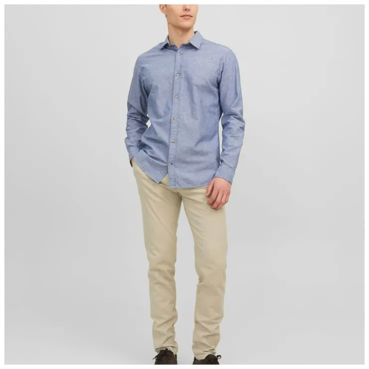 JACK & JONES Pantalon chino Marco slim fit Homme BEIGE Hot