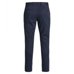 JACK & JONES Pantalon chino marine Homme BLEU FONCE New