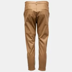 IMPERIAL Pantalon chino regular avec ourlets Femme MARRON CLAIR Clearance