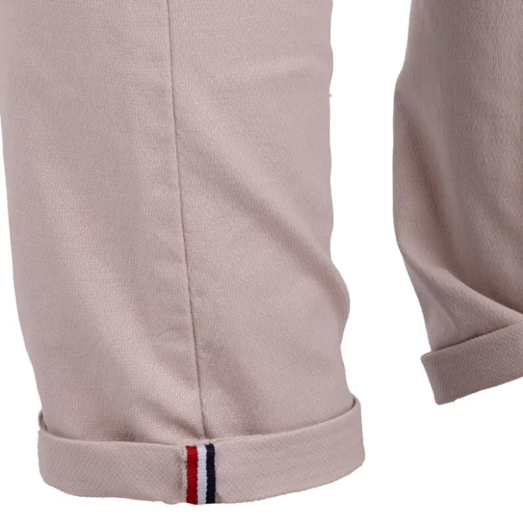 BLAGGIO Pantalon chino uni toscane Homme BEIGE Outlet