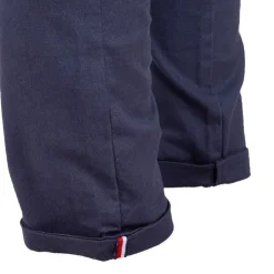 BLAGGIO Pantalon chino uni toscane Homme BLEU FONCE Sale