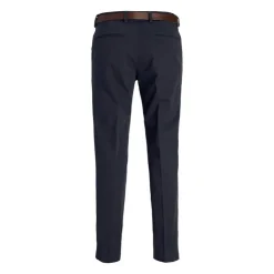 JACK & JONES Pantalon cody navy blazer chino slim fit coton Homme BLEU FONCE New