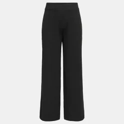 ONLY Pantalon cotelé ceinture élastique magan jambes larges black Femme NOIR Best
