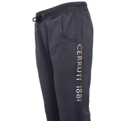CERRUTI Pantalon de jogging regular coton avec cordon de serrage savona Homme BLEU FONCE Online