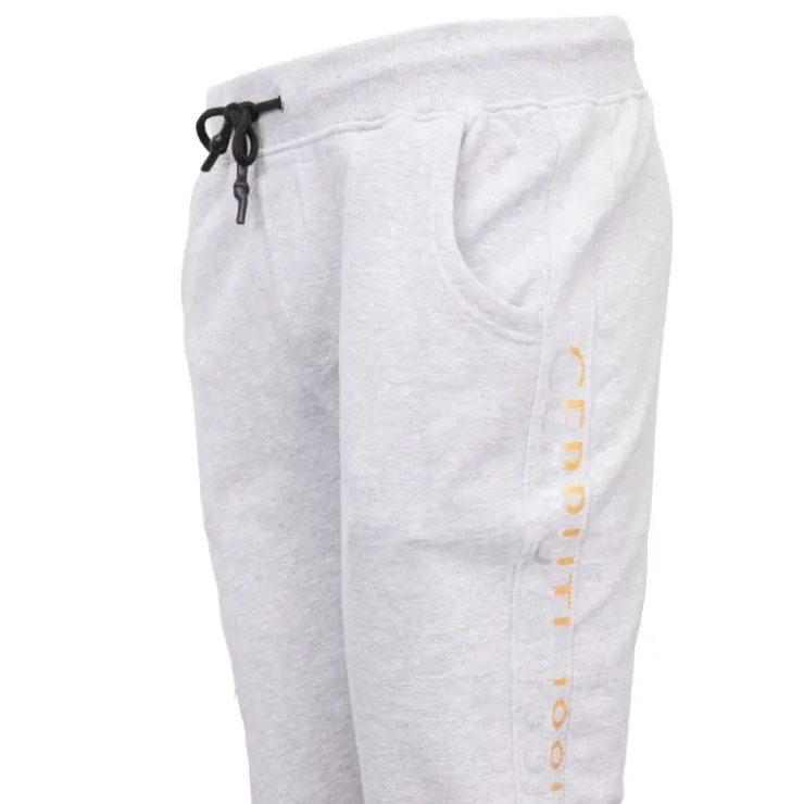 CERRUTI Pantalon de jogging regular coton avec cordon de serrage savona Homme GRIS CLAIR Online