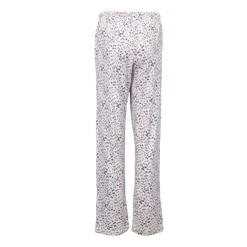 RODIER Pantalon de pyjama imprimé motif Marjane Femme BLANC ECRU Outlet