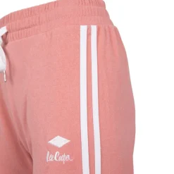 LEE COOPER Pantalon de survet droit bandes blanches pedrita Femme ROSE Online