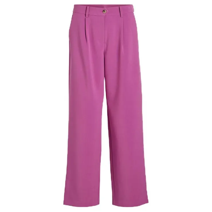 VILA Pantalon de tailleur regular violine Femme VIOLET