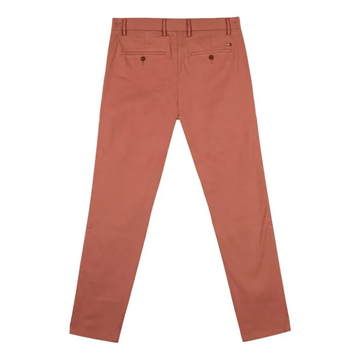 TOMMY HILFIGER Pantalon en toile slim Homme MARRON Discount