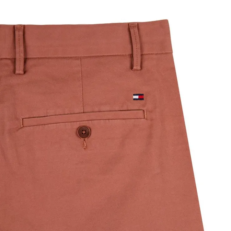 TOMMY HILFIGER Pantalon en toile slim Homme MARRON Discount