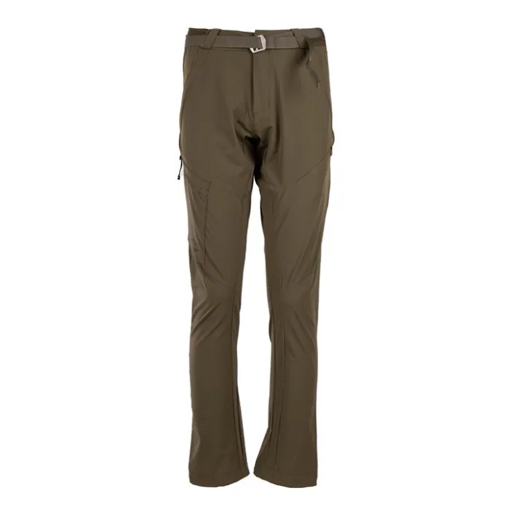 BEST MOUNTAIN Pantalon fin ceinture poche laterale Homme KAKI Outlet