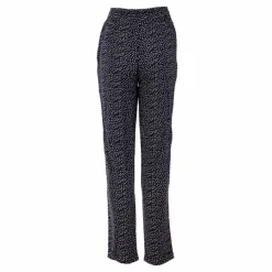 BEST MOUNTAIN Pantalon fluide droit à pois Femme BLEU FONCE Online