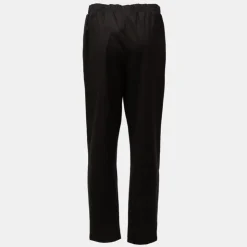 PLEASE Pantalon grigio élastique regular Femme NOIR New