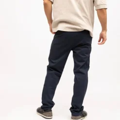 DEELUXE 74 Pantalon idris chino regular Homme BLEU FONCE New