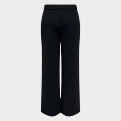 ONLY Pantalon jambes larges petra avec boutons Femme NOIR Outlet