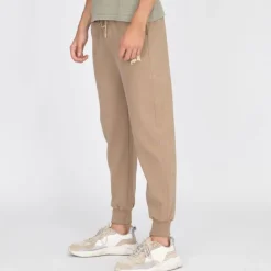 BURTON OF LONDON Pantalon jogging velours zakaria Homme BEIGE Discount