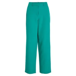 VILA Pantalon large à pinces vikamma noos alhambra Femme VERT Hot