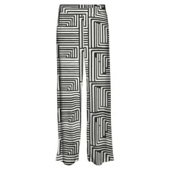 VERO MODA Pantalon léger regular à motif graphique Femme NOIR Online
