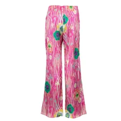 HOLLY AND JOEY Pantalon mila imprimé animal et fleurs Femme ROSE Online