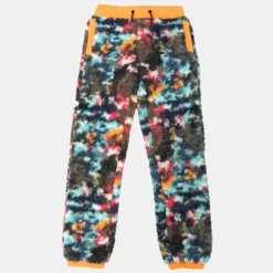 ROSSIGNOL Pantalon polaire imprimé multicolor avec poches oranges Enfant MULTICOLORE Hot
