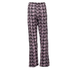 RODIER Pantalon pyjama fleuri rose Marjane Femme NOIR Clearance