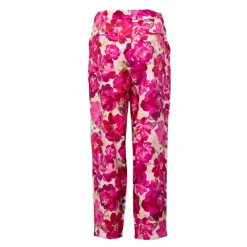 LA PETITE ETOILE Pantalon regular fleurs Posie Femme ROSE Discount