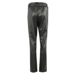 DEELUXE 74 Pantalon rosaline effet cuir Femme NOIR Online